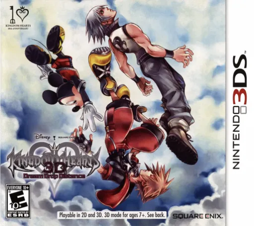Kingdom Hearts 3D - Dream Drop Distance (USA) (En,Fr)